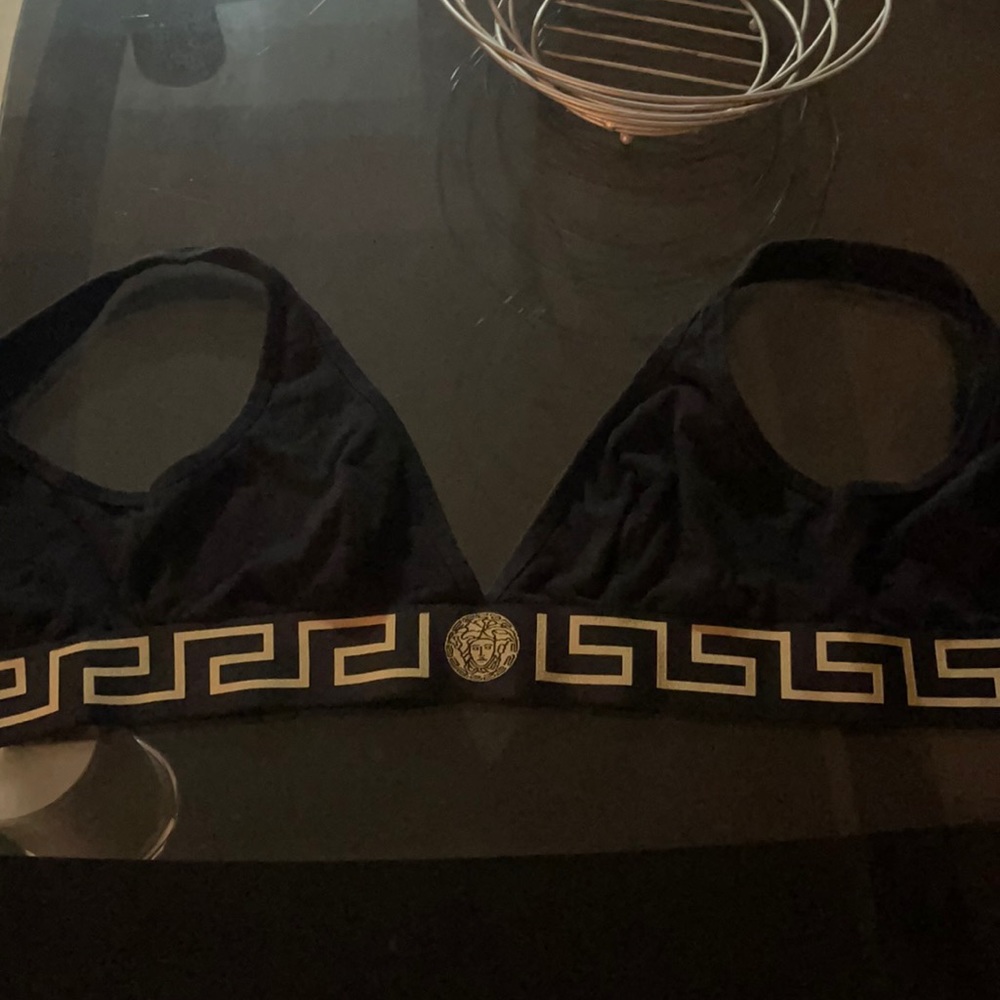 Authentic versace crop top